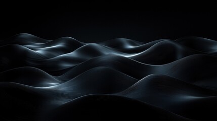 Obraz premium A black and white image of a wave with a lot of detail