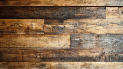 Naklejka premium Textured Wooden Plank Background for Rustic Interior Design Projects