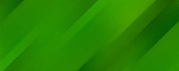 Abstract Green Background with Stripes. Vector Minimal Banner.
