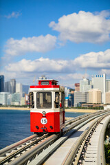 Busan capsule rail car