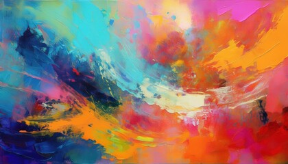 Vibrant Abstract Mixed Media Texture A Symphony of Colors and Textures, showcasing the Intricate Layers of Artistic Expression in a Stunning Mixed Media Background