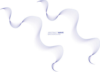 Minimalist simple background with wavy lines