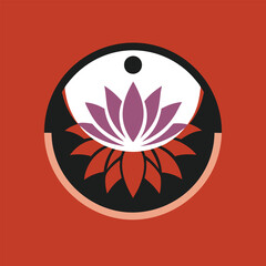 Professional health and wellness logo vector art for business branding. Modern, clean, and versatile design perfect for company identity and holistic branding needs.