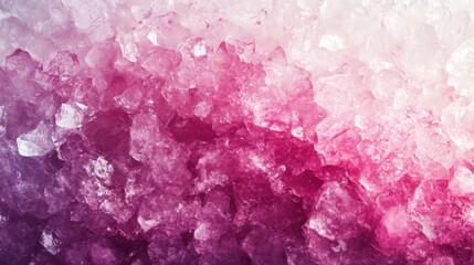 Fototapeta premium Vibrant Pink and Purple Crystalline Texture with Soft Gradients