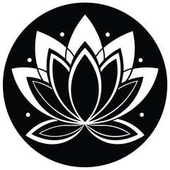 Professional health and wellness logo vector art for business branding. Modern, clean, and versatile design perfect for company identity and holistic branding needs.