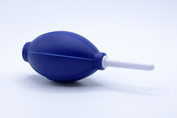 Lens cleaning pump. Air blowing equipment.