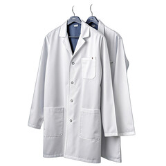 white shirt isolated on white