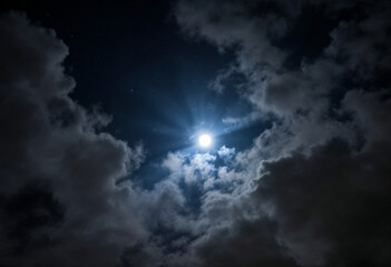 Moonlight wallpaper. full moon background