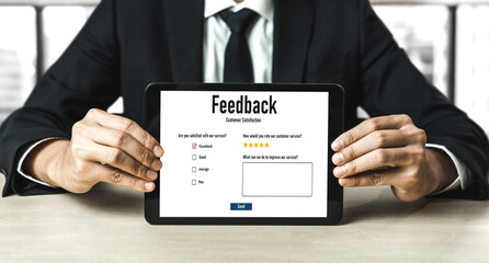 Customer feedback and review analysis by modish computer software for corporate business