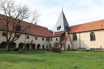Blick auf Kloster Malgrten bei Bramsche in Niedersachsen