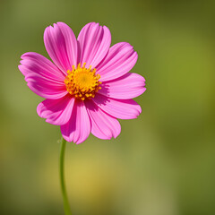 Fototapeta premium pink cosmos flower