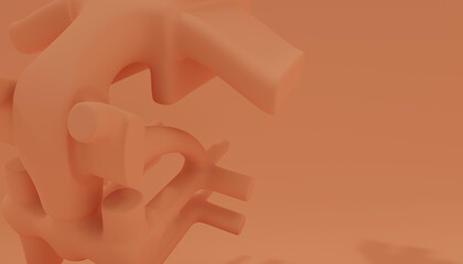 3d Abstract Design. 3d render © neurostructure