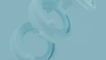 3d Abstract Design. 3d render © neurostructure