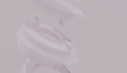 3d Abstract Design. 3d render © neurostructure