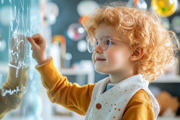 A detailed lesson plan written on a whiteboard, with precise formatting and highlights for key points