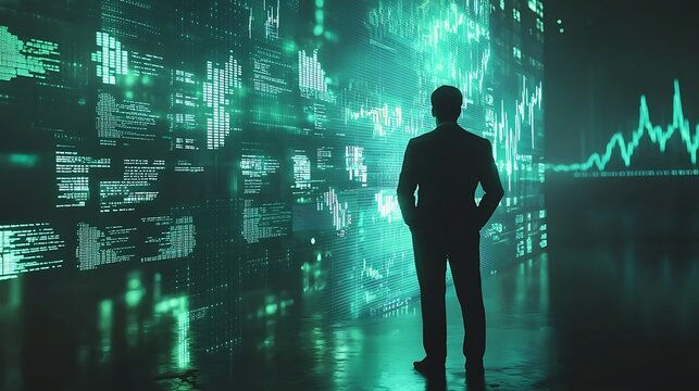 Businessman trading online market on teblet screen, digital investment concept Businessman trading online market on teblet screen, digital investment concept businessman