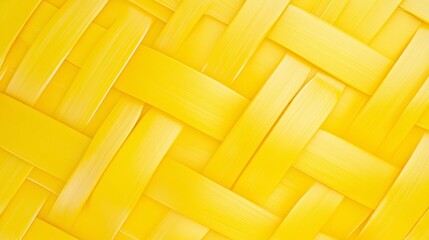 Radiant Yellow Woven Texture: A Striking Abstract Design