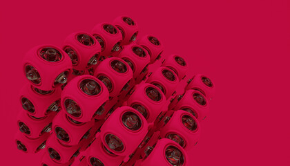 3d Abstract Design. 3d render © neurostructure