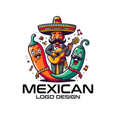 Mexican Vector Logo Design