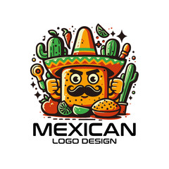 Mexican Vector Logo Design