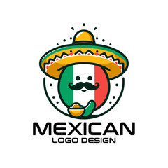 Mexican Vector Logo Design