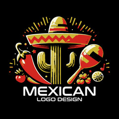 Mexican Vector Logo Design