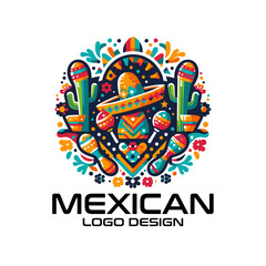 Mexican Vector Logo Design