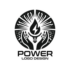 Power Vector Logo Design