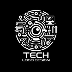 Tech Vector Logo Design