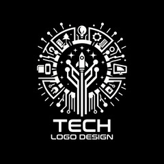 Tech Vector Logo Design