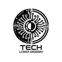 Tech Vector Logo Design