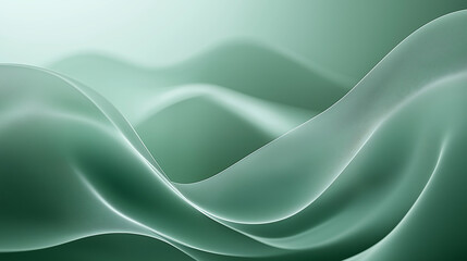 Obraz premium Elegant Green Corporate Presentation Backgrounds: Professional Minimalist Designs for PowerPoint & Keynote