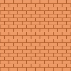 Seamless pattern artistic brick wall vector illustration print for textile, wallpaper, paper, pack etc geometrical background 