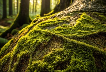 intricate close view detailed tree bark texture highlighting unique patterns natural elements, wood, design, grain, surface, nature, organic, structure