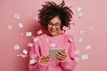 A blend of traditional and digital mail systems for a modern mailing experience.