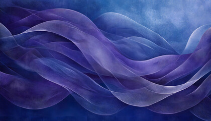 Fototapeta premium Elegant Future Dusk Wave Patterns: A Tranquil Blend of Colorful Textures and Hues for Modern Design Projects