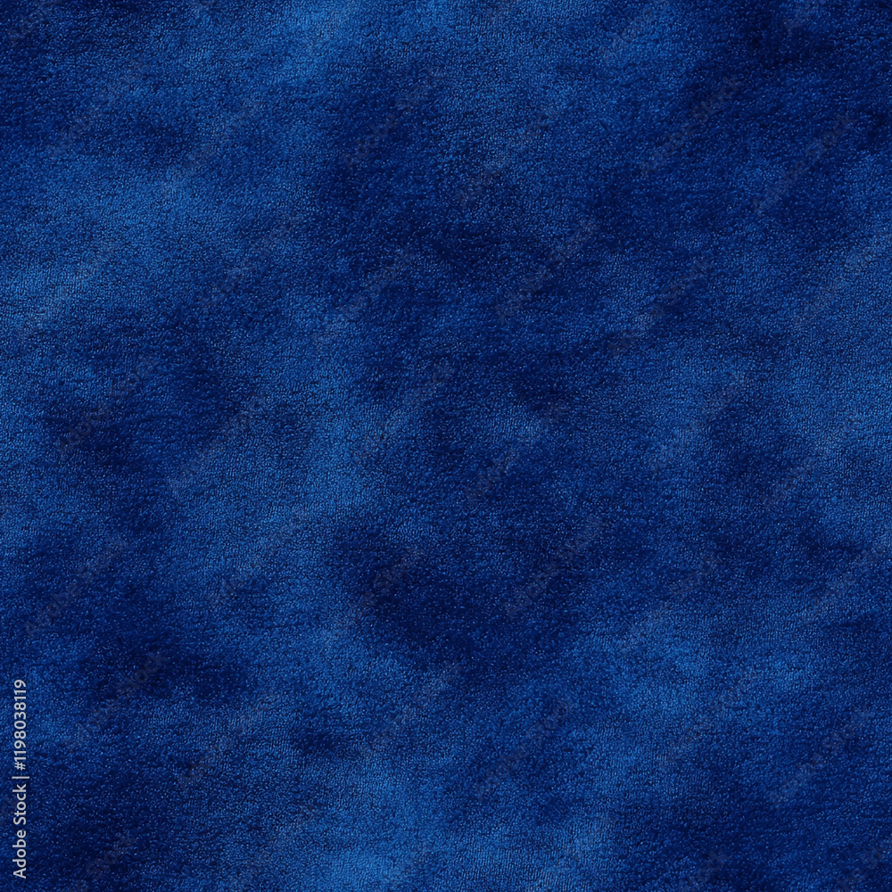 Aufkleber Deep blue fabric texture with a smooth and uniform pattern