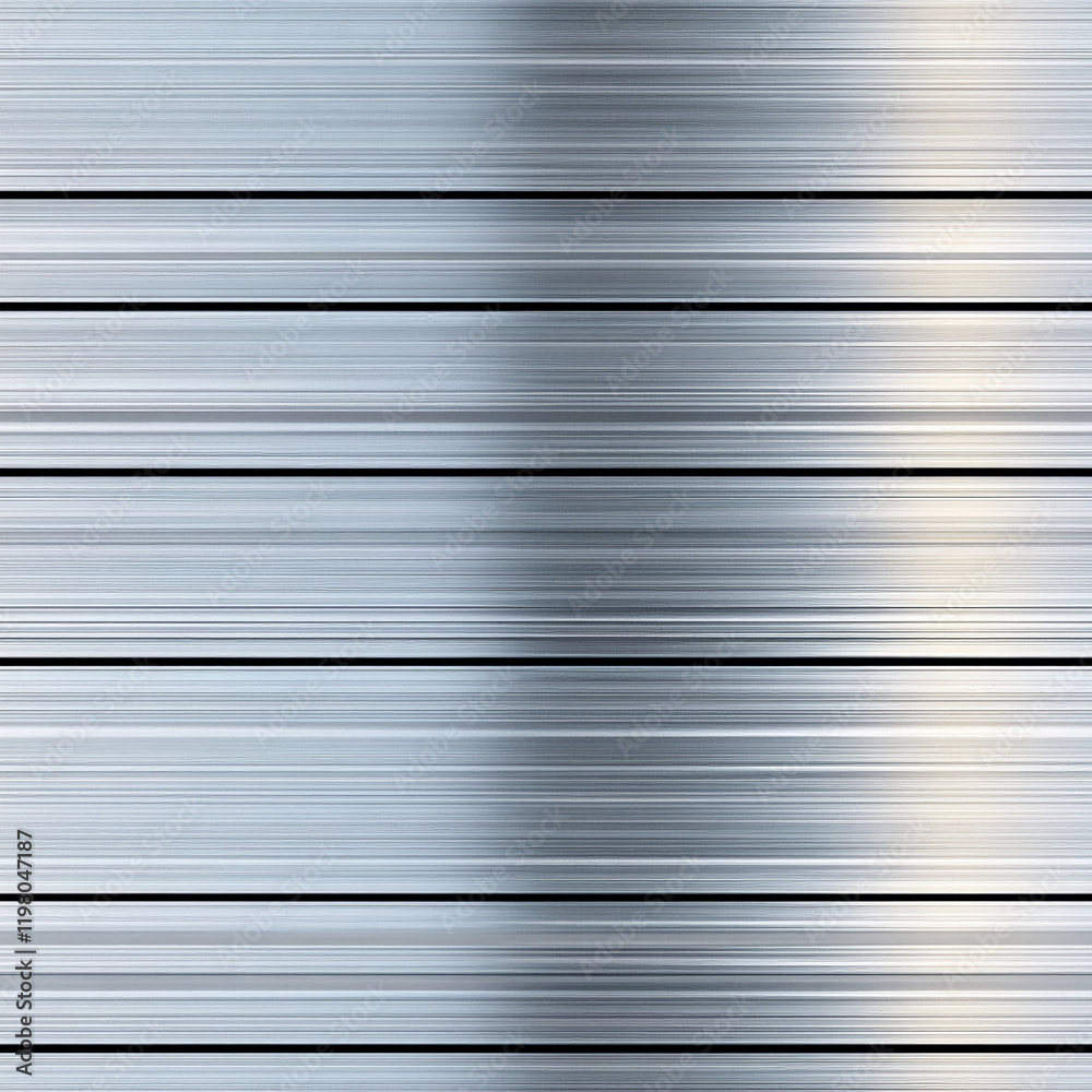 Poster brushed metal texture with horizontal lines and subtle reflections