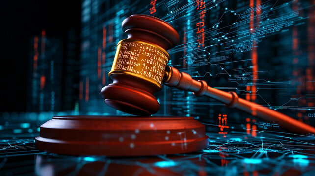 Professional portrayal of cryptocurrency regulation and compliance implementation
