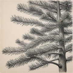 christmas tree branch