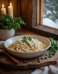 Creamy White Sauce Pasta