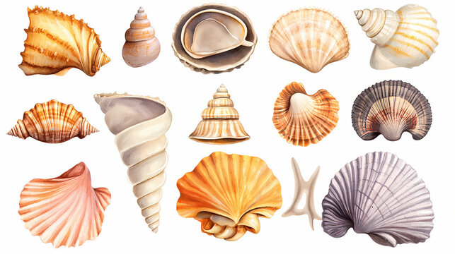 Png beach seashell seafood clam. Seashell. Illustration