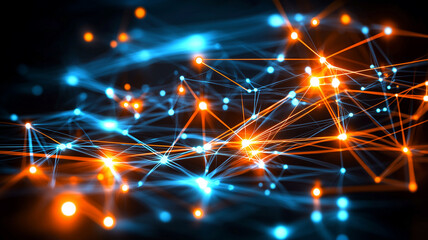 A strategic transformation concept in IoT, focusing on digital transformation and technology adoption in business for global enhancement with AI capabilities
