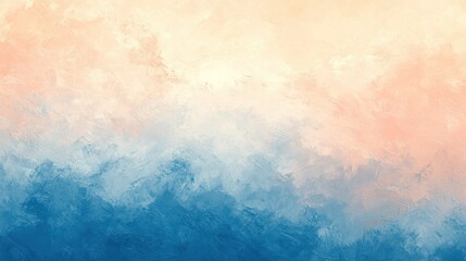 Minimalist Wavy Gradient: Pink and Blue Abstract Background