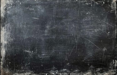 Abstract grunge texture background with scratches and dust on black paper, chalkboard, vintage texture for design elements, overlay