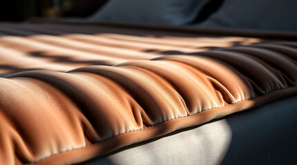 Luxurious Bedding: Soft, Plush Texture and Elegant Design for a Serene Bedroom. Experience ultimate comfort and relaxation with this premium bedding collection.