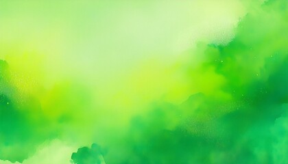 Fototapeta premium vibrant abstract watercolor green background for digital art