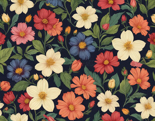 seamless floral pattern