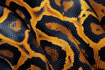 Snake skin texture isolated. Close-up snake scales. Reptile skin. Realistic snake pattern. Snake scale texture. Detailed snake skin close-up. Exotic Animal texture. Snake design texture.
