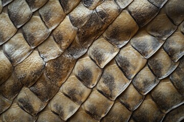Snake skin texture isolated. Close-up snake scales. Reptile skin. Realistic snake pattern. Snake scale texture. Detailed snake skin close-up. Exotic Animal texture. Snake design texture.